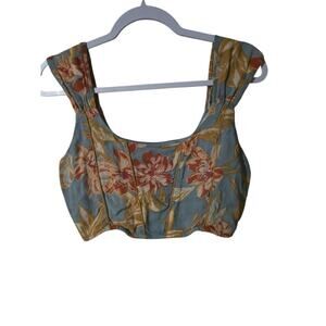 BOG Collective Bandeau Top Size Small Blue